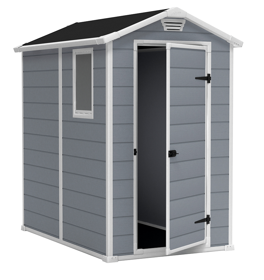 Пластиковый сарай Keter Manor 4'x6' (1,30х1,92м)